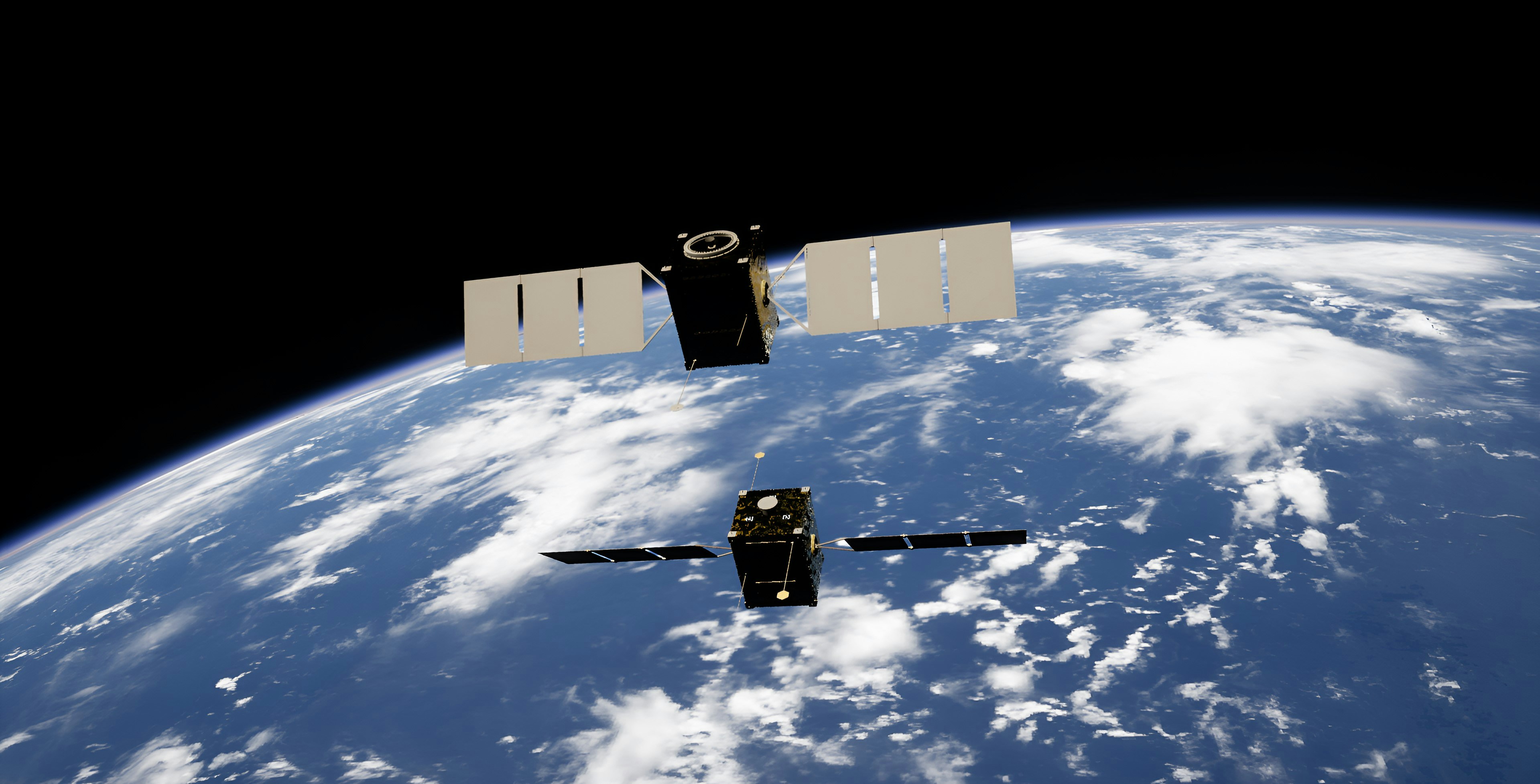 Background Satelit